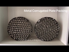 धातु संरचित पैकिंग उच्च शुद्धता द्रव्यमान हस्तांतरण के लिए 250 * 450 मिमी 700Y