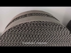 डेसॉर्प्शन टावर के लिए घुमावदार 350Y धातु संरचित पैकिंग