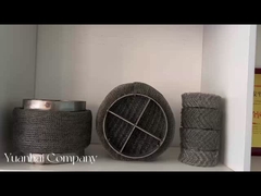 तार जाल डेमिस्टर पैड 304 316 गैस तरल पृथक्करण के लिए स्टेनलेस स्टील