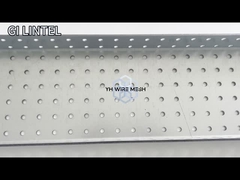 0.8 मिमी छेद सजावटी छिद्रित एल्यूमीनियम शीट तरल निस्पंदन के लिए