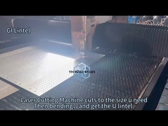 जस्ती 6 मिमी गोल छेद छिद्रित छिद्रित तार जाल जाल