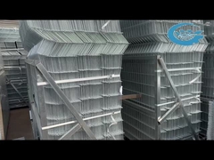 परिधि संरक्षण के लिए उच्च सुरक्षा त्रिकोण बाड़ पैनल विरोधी कट तार जाल