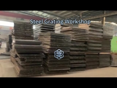 ISO9001 गर्म डुबकी जस्ती 32 * 5 मिमी स्टील पैदल मार्ग ग्रिटिंग