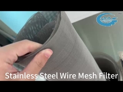 304 स्टेनलेस मेष फ़िल्टर उच्च तापमान प्रतिरोधी लंबे समय तक चलने वाला
