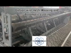 दीवार रॉक से भरे गेबियन वायर मेष बास्केट