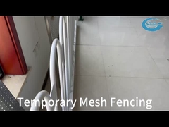 निर्माण स्थल पर बाड़ लगाने वाली मॉड्यूलर अस्थायी बाधा