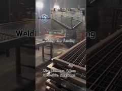 जस्ती वेल्डेड मेश फेंसिंग