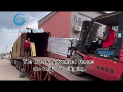 पीवीसी लेपित घुमावदार/त्रिकोणीय झुकने वाली ब्रसी जाल बाड़