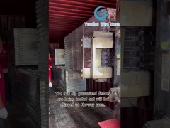 OEM 3डी घुमावदार पाउडर लेपित स्टील 3डी त्रिभुज बाड़ पैनल 2*2.5m 4.0mm