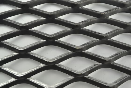 Geometric Expanded Metal Wire Mesh For Screening Panels And Structural Enclosures