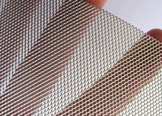 Ultra Micro Expanded Metal Mesh Titanium Alloy Electrolytic Cell Anode Mesh