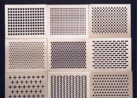 Industrial Perforated Wire Mesh Panel For Filtration And Sifting Systems