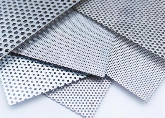 Heavy Duty Perforated Wire Mesh Panel For Equipment Guard And Screening