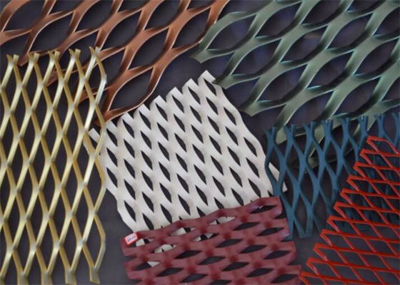 Construction 50x100mm Perforated Galvanized Expanded Metal Sheet