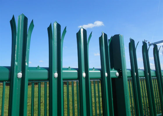 6 Ft * 8 Ft  Spear Top Steel Fence Panel Powder Coated Galvanized