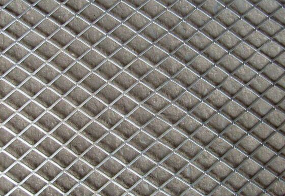 Architectural Expanded Metal Wire Mesh For Facade Cladding And Decorative Screening