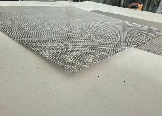 4x8mm Diamond Micro Hole Expanded Metal Titanium Mesh for Fuel Cell Anodes