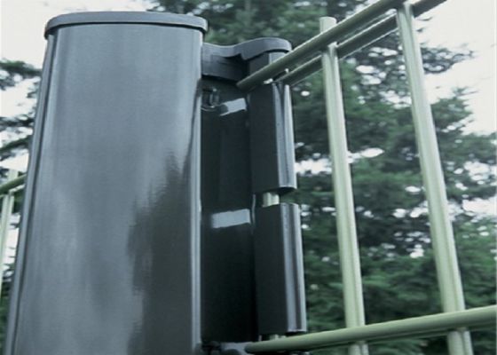 हवाई अड्डे के परिधि सुरक्षा के लिए उच्च सुरक्षा वाली डबल लूप वायर फेंसिंग पीवीसी-लेपित