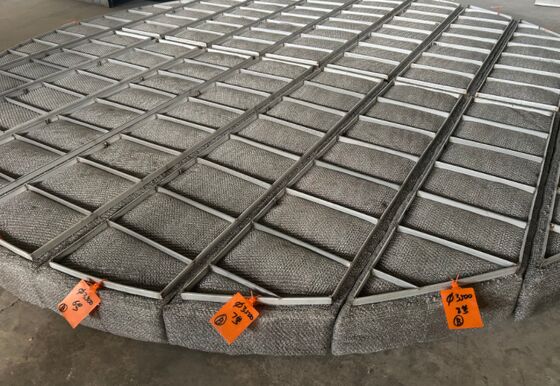 ग्यास शुद्ध करने के लिए बुना हुआ बुना हुआ तार जाल डेमिस्टर पैड मिस्ट एलिमिटर OEM